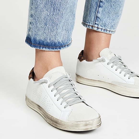 john leopard sneaker